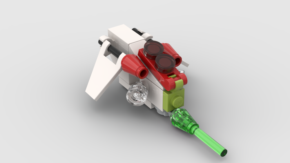 LEGO MOC LAAT - Republic Gunship [micro scale] by Xigphir