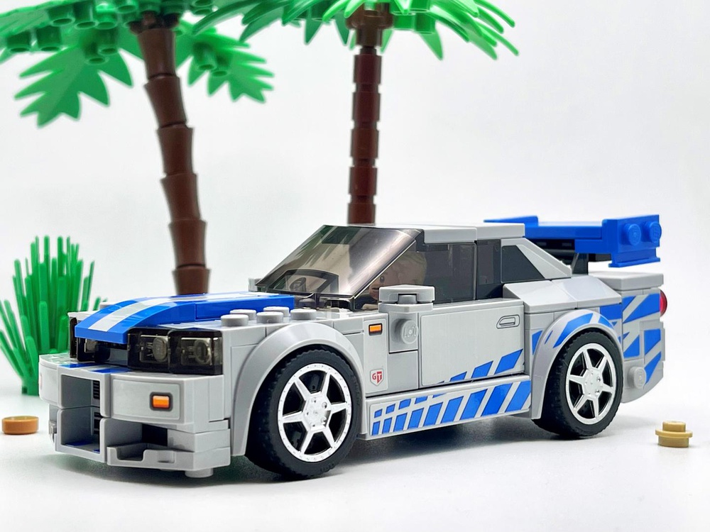 LEGO MOC 2 Fast 2 Furious Nissan Skyline GT-R - 76917 by IBrickedItUp