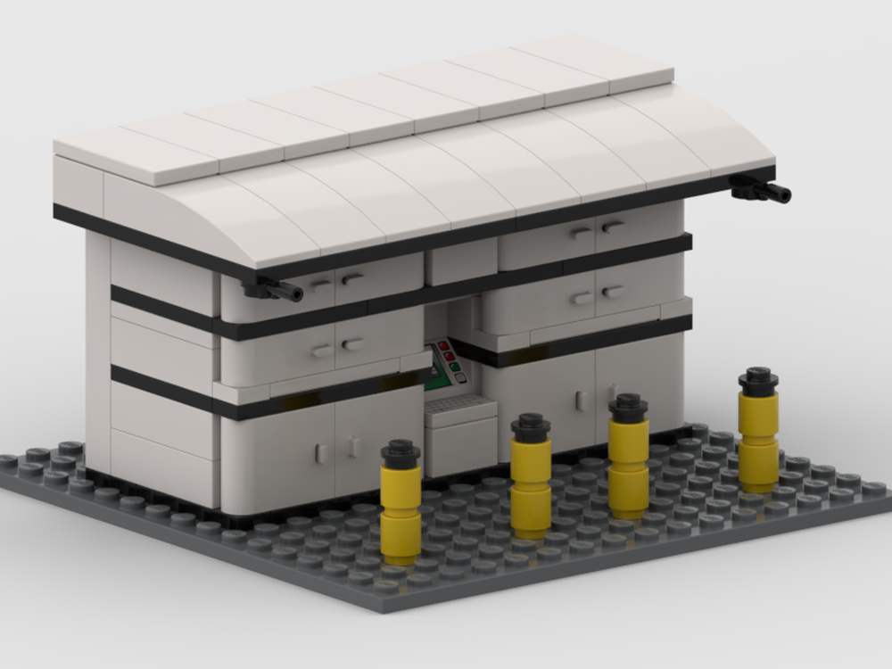 LEGO MOC Parcel machine / parcel locker / automat order machine by ...