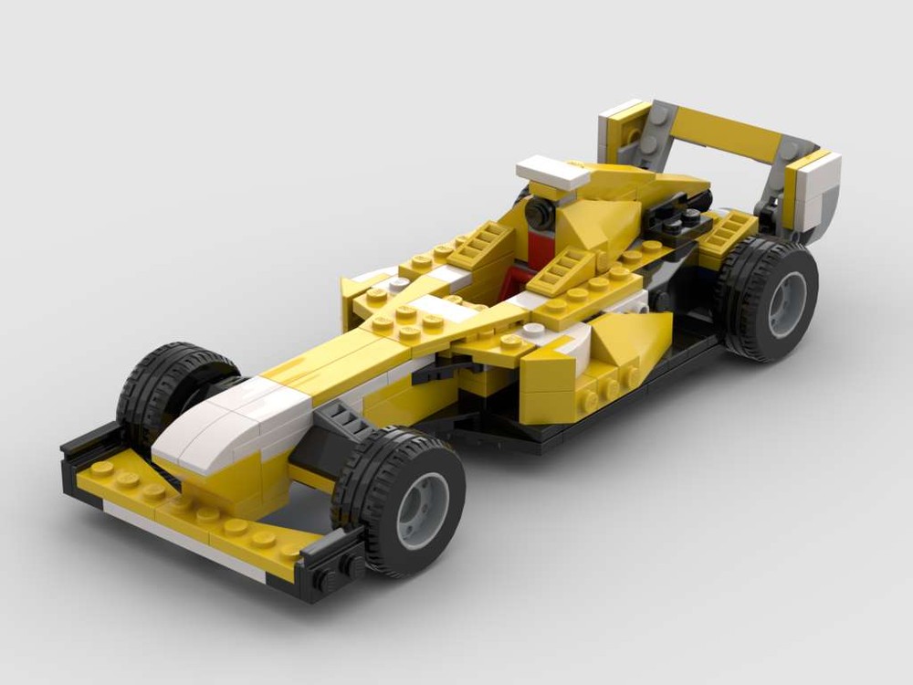 LEGO MOC Sato Bricks' Formula Racer - Modified (V3) by ECrawford92 ...
