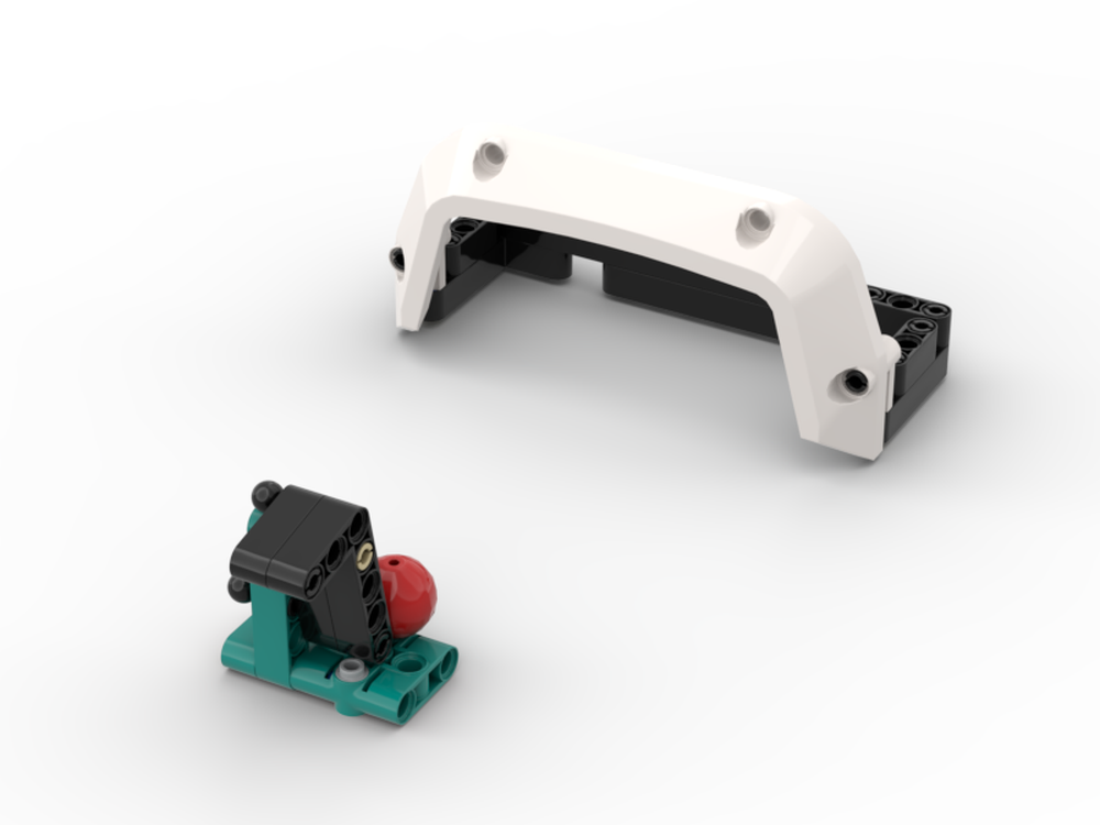 LEGO MOC Soccer Goal by BD Technic Rebrickable Build with LEGO