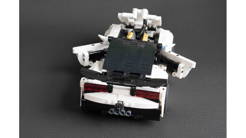 LEGO MOC 42093 mod orange by jelo | Rebrickable - Build with LEGO