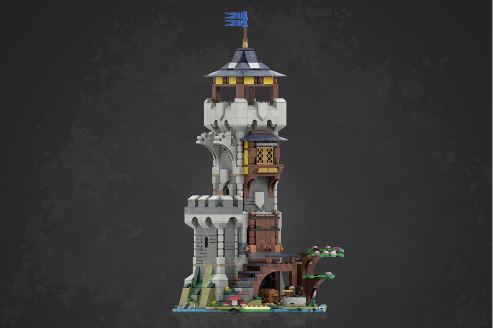 LEGO MOC Guardians Grand Tower by Made With Brix | Rebrickable - Build ...