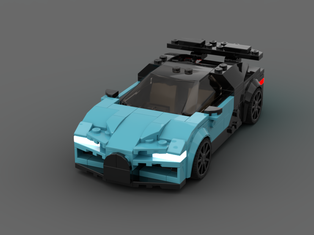 LEGO MOC Bugatti Chiron by xkkxldxrnxk Rebrickable Build with LEGO