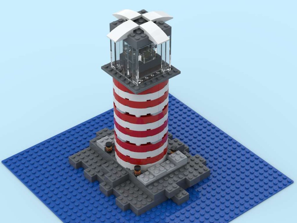 LEGO MOC Lighthouse by happynewyear2026 | Rebrickable - Build with LEGO
