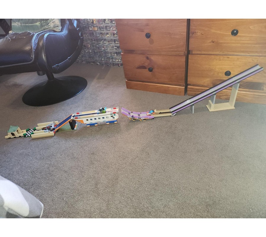 LEGO MOC Hot-Wheels 4 of 5: Down Ramp by Jonny_Hairface | Rebrickable ...