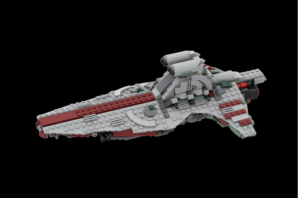 LEGO MOC 75312 Venator class Star Destroyer by Nequmodiva Rebrickable Build with LEGO