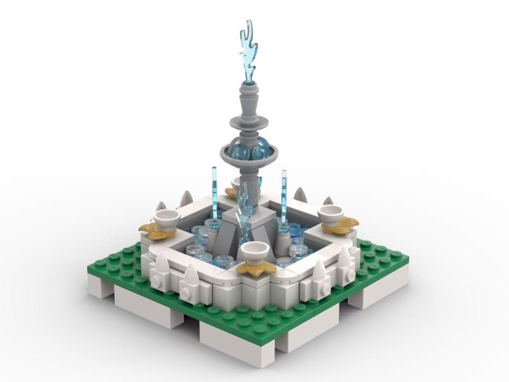 Lego sales fountain moc