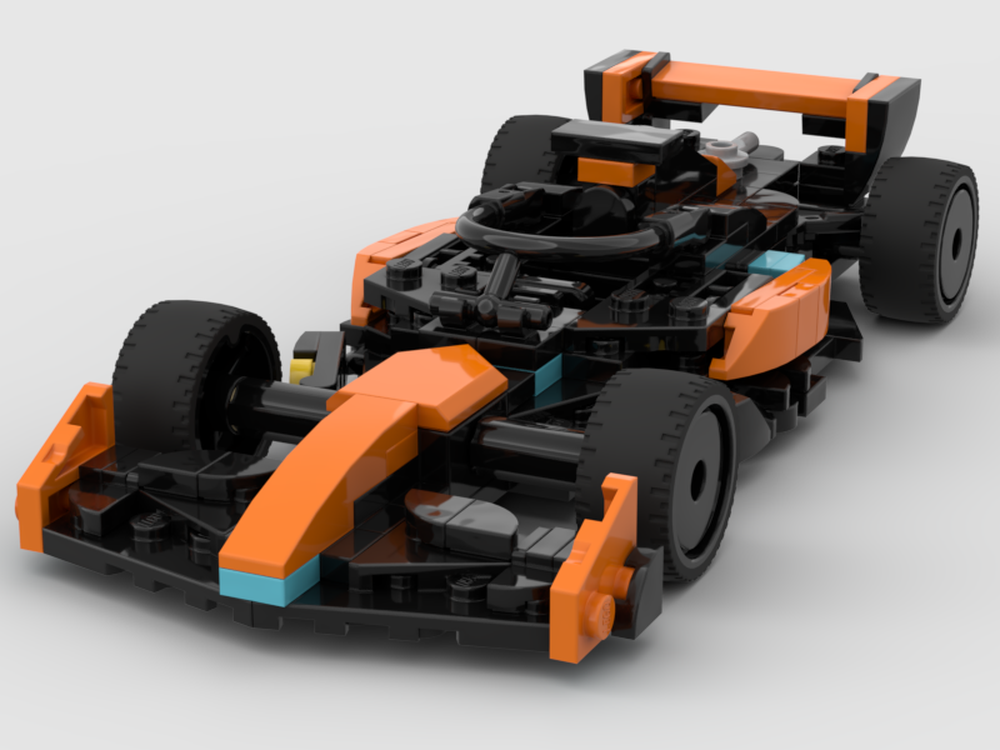Lego fait une réplique de la F1 de McLaren