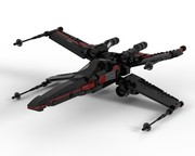 LEGO MOC Micro Scale V-19 Starfighter to scale with Brickvaults Micro Clone  Wars Fleet by AlexKipodre