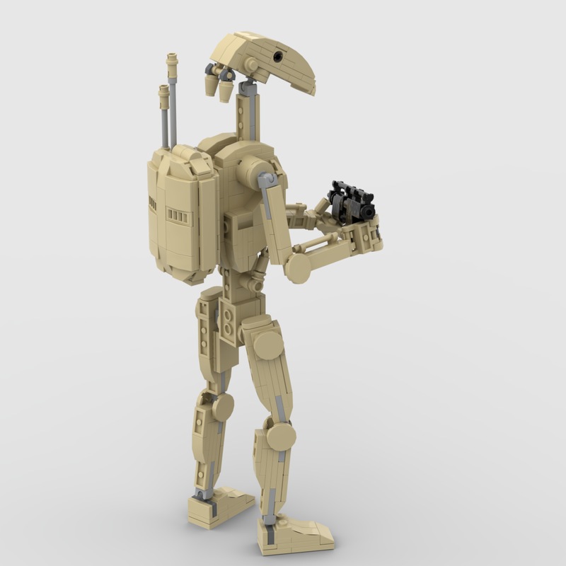 LEGO MOC B1 Battle Droid by zmac_bricks | Rebrickable - Build with LEGO