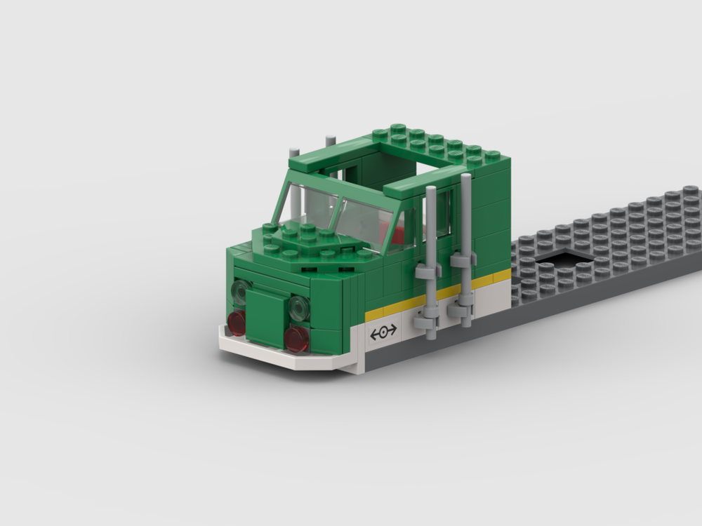 LEGO MOC 60198 Loco modification for front lights by Zo-Lee ...