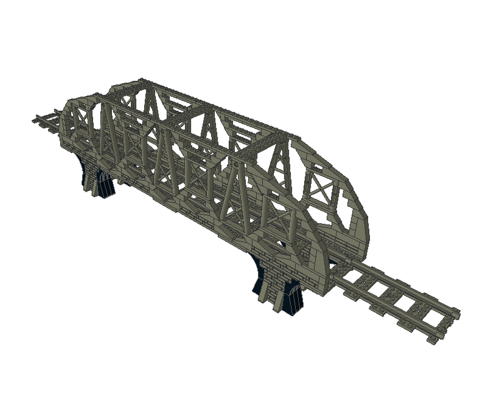 MOC Bridge by federicobj | Rebrickable - Build LEGO