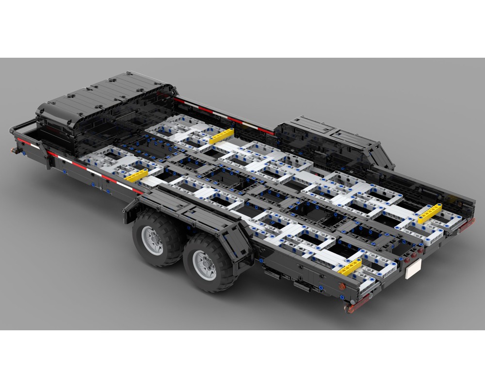 LEGO MOC 1/8 Car Trailer (5x7 Frame Version) by Nico71