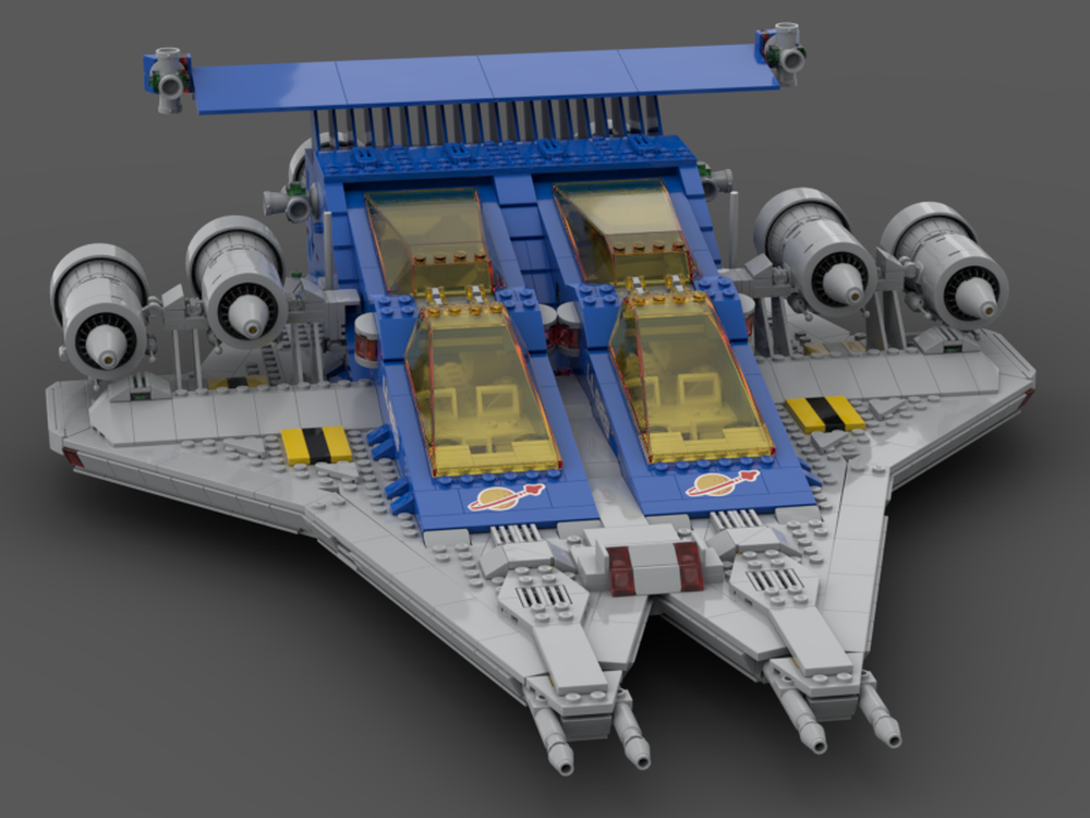 LEGO MOC Elite Dangerous -- Diamondback Explorer by rylxfrescher