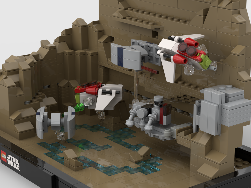 LEGO MOC Battle Of Utapau Diorama By FOR THE REPUBLIC | Rebrickable ...