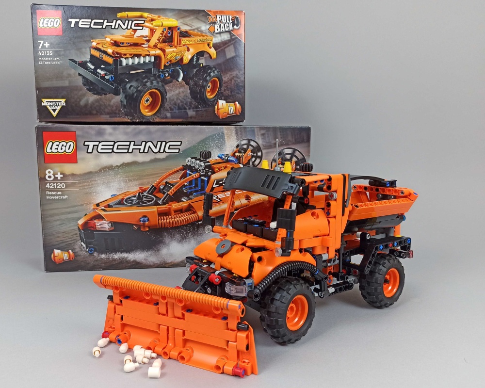 LEGO MOC 42120 + 42135 Snow Plow by | Rebrickable with LEGO