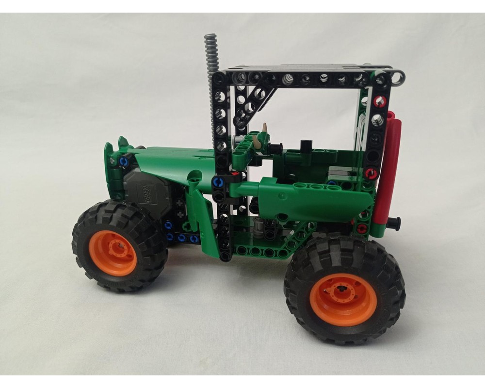 LEGO MOC-142170 Middle Tractor 42149 Alternative. by ErikGS