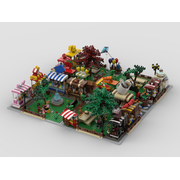 LEGO MOC The Simpson Moe's Tavern by M4rchino84