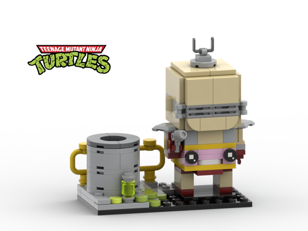 LEGO MOC TMNT - Krang - Brickheadz by EdgarGuacs | Rebrickable - Build ...