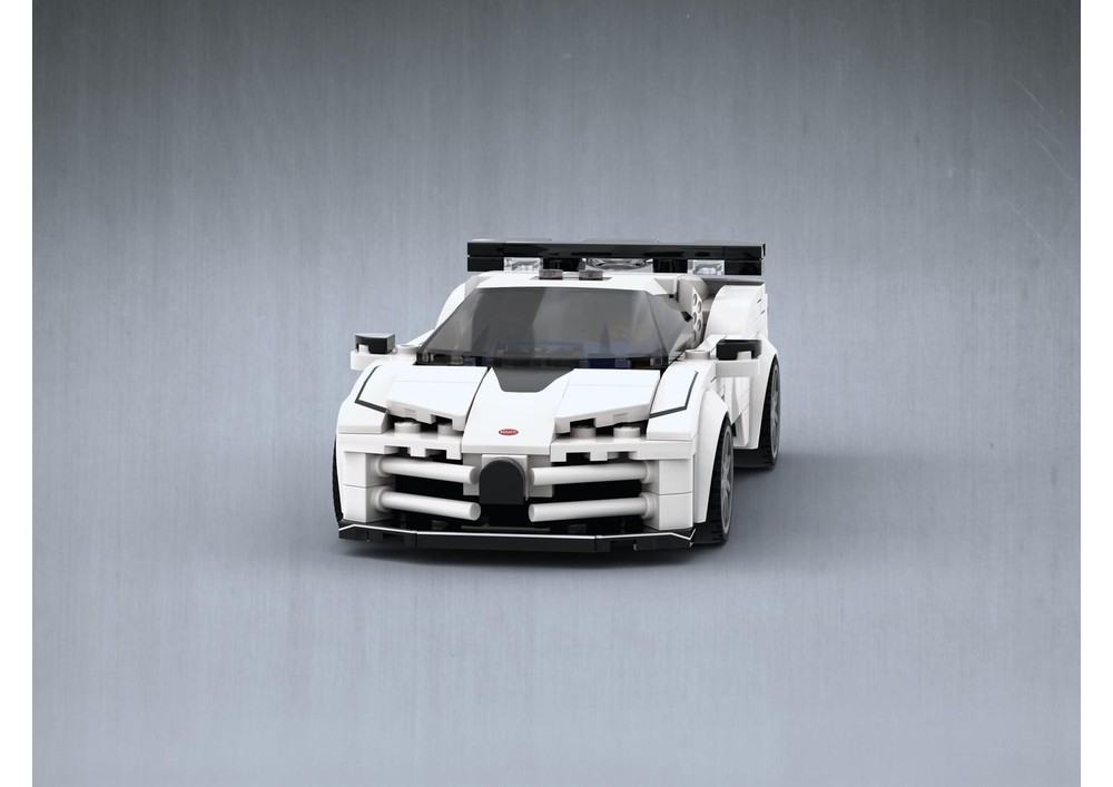LEGO MOC MOC Bugatti Centodieci Speed Champions Studs wide