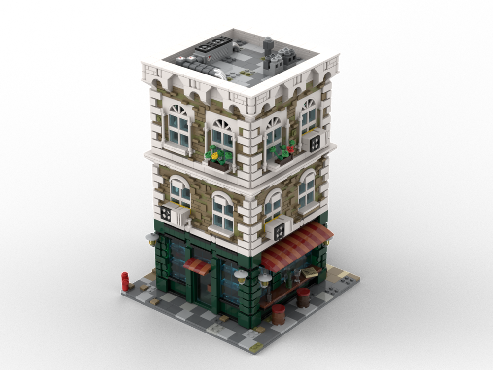 LEGO MOC Wine shop by legoprofi | Rebrickable - Build with LEGO