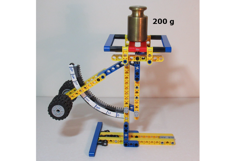 LEGO MOC Working Kitchen Scale By Plaatart Rebrickable Build With LEGO   1000x800 