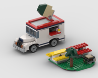 vintage ice cream truck