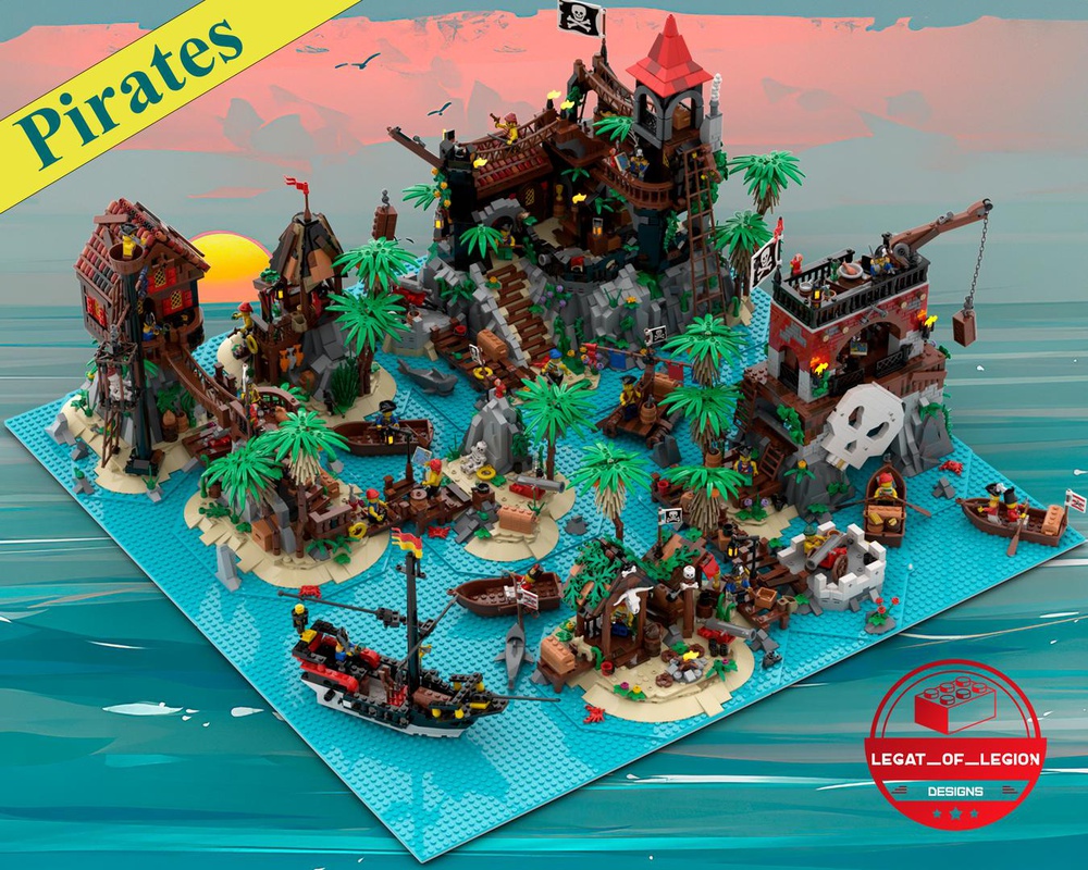 LEGO MOC Pirates Islands Bundle by Legat_Of_Legion