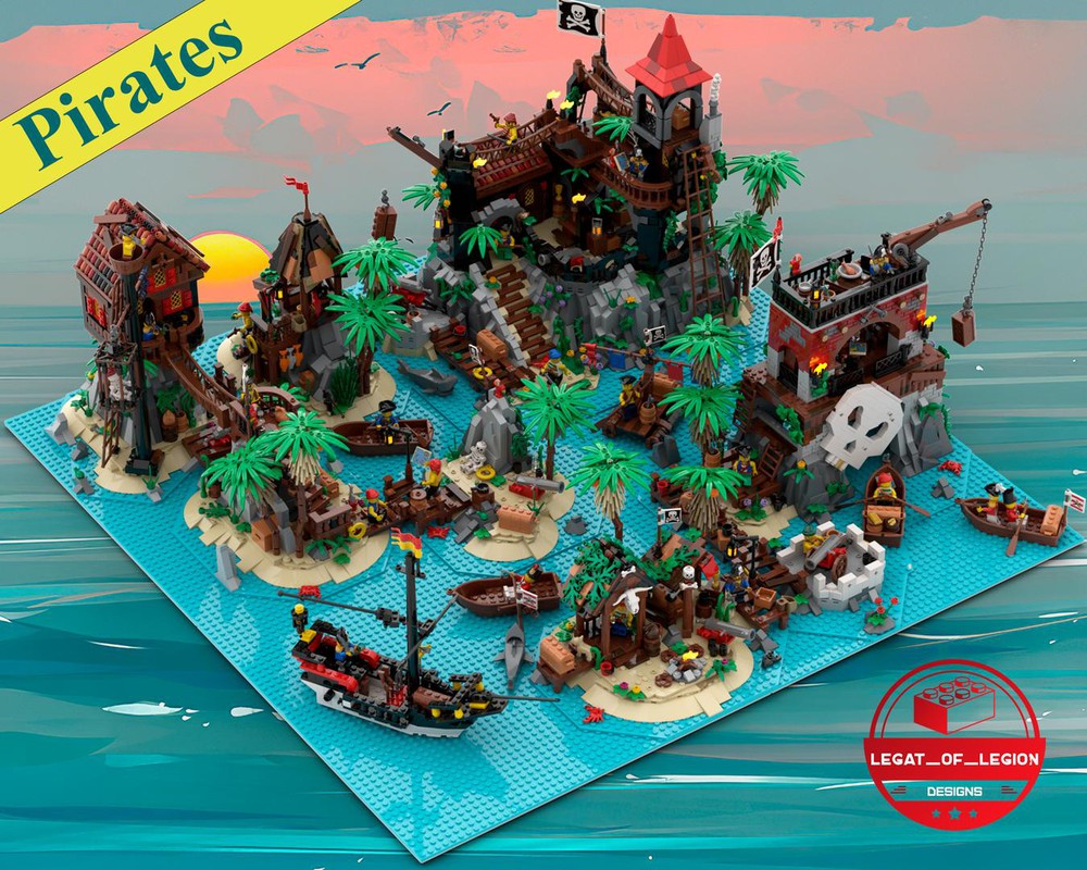 LEGO MOC Pirates Islands Bundle by Legat_Of_Legion | Rebrickable ...