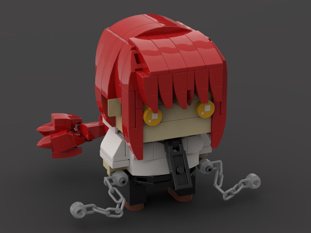 LEGO MOC Chainsaw Man LEGO Brickheadz MOC ~ Power by tobi_brickz