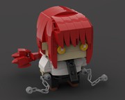 LEGO MOC Kibutsuji Muzan Brickheadz (demon slayer) 無慘 by legomania_josh