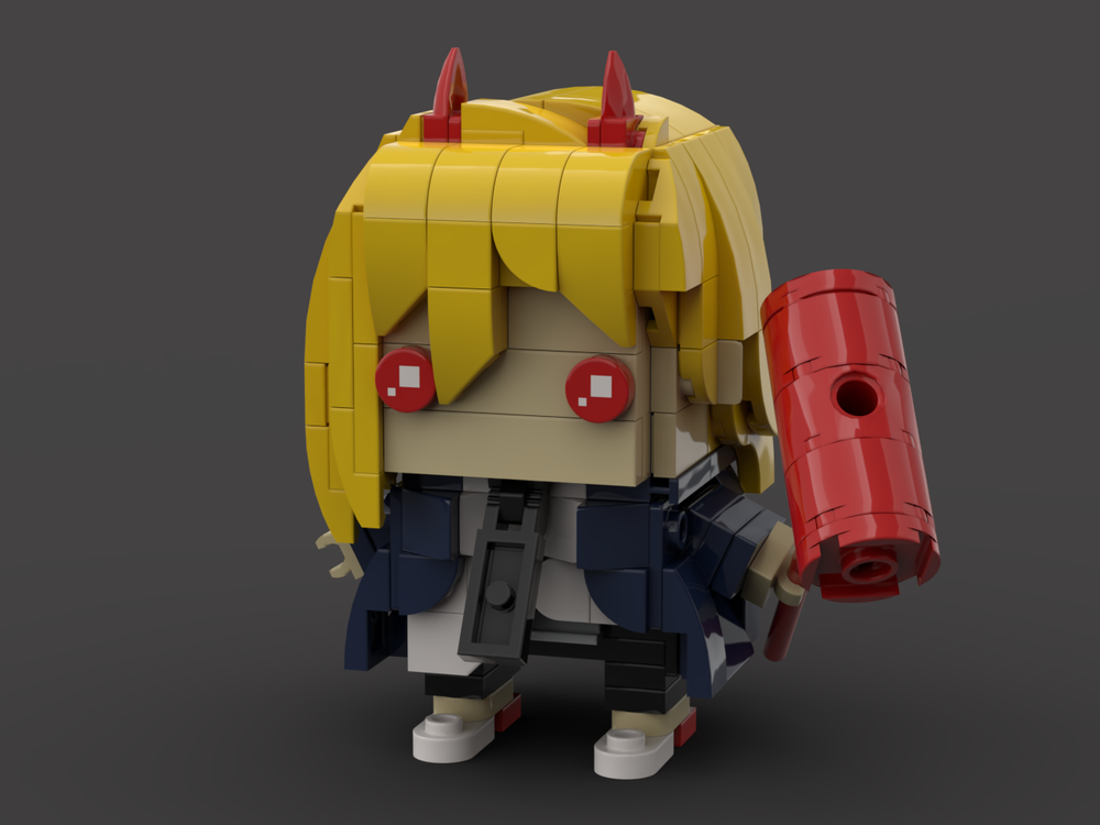 LEGO MOC Chainsaw Man LEGO Brickheadz MOC ~ Power by tobi_brickz