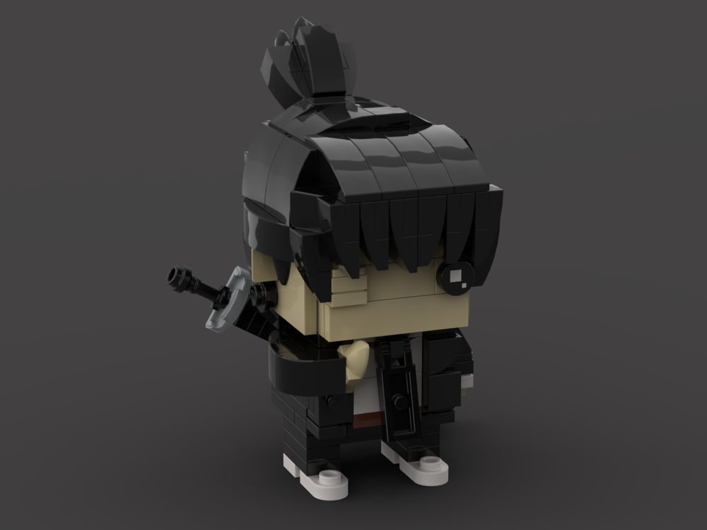 LEGO MOC Chainsaw Man LEGO Brickheadz MOC ~ Chainsaw Man by tobi_brickz