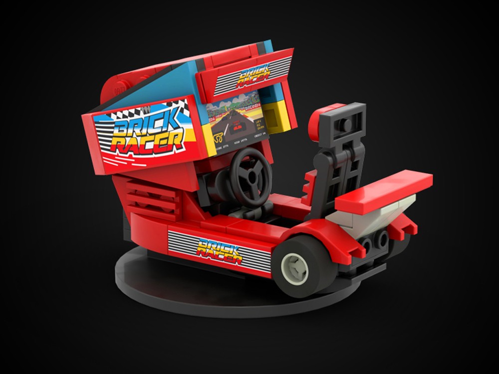 LEGO MOC-142574 Brick Racer Arcade Machine – Retro Gaming Cabinet by ...