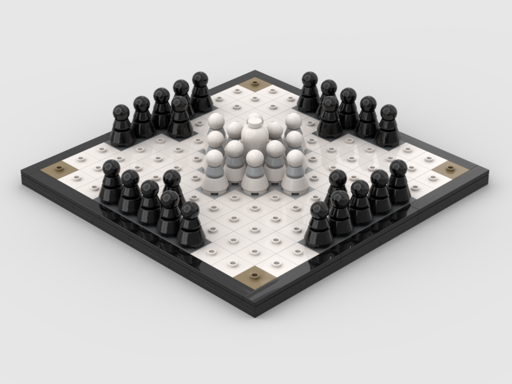 LEGO MOC-142576 Tafl by builditmac | Rebrickable - Build with LEGO