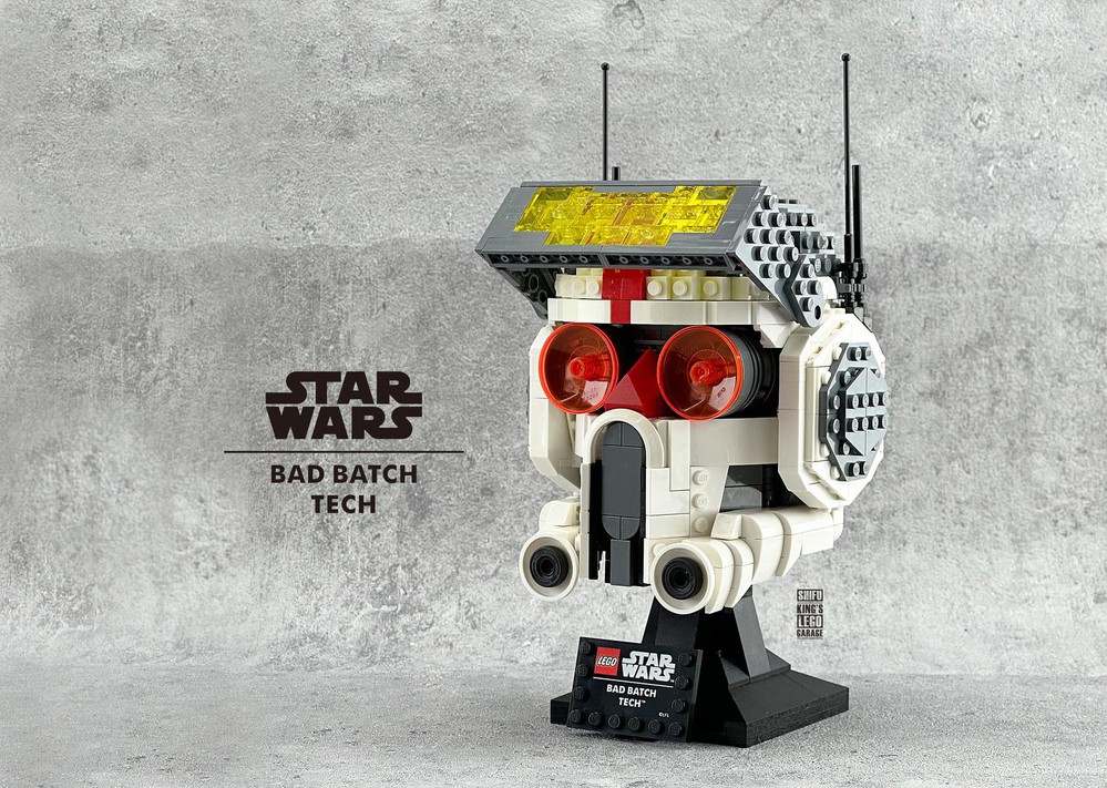 LEGO MOC Bad Batch Helmet TECH by alwaysking Rebrickable