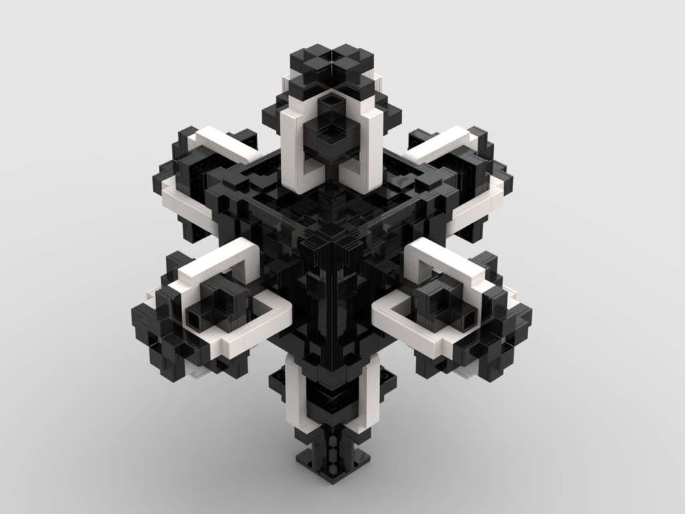 LEGO MOC geometric test by PezzidiLego Rebrickable Build with LEGO