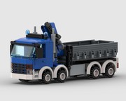 LEGO MOC 60324 Rough Terrain Crane by Larsagri