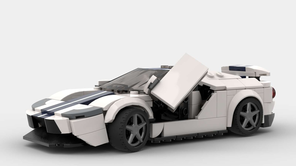 Lego Moc Ford Gt 2017 Inspired By Lego® Speed Champion Set 76905 By  Williweb | Rebrickable - Build With Lego