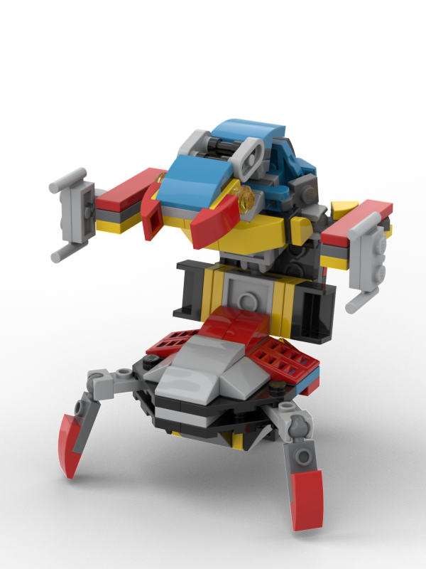LEGO MOC SW Droideka by zengogobrick | Rebrickable - Build with LEGO