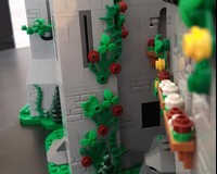 LEGO MOC-142666 Keep and low courtyard (extension for 10305) by