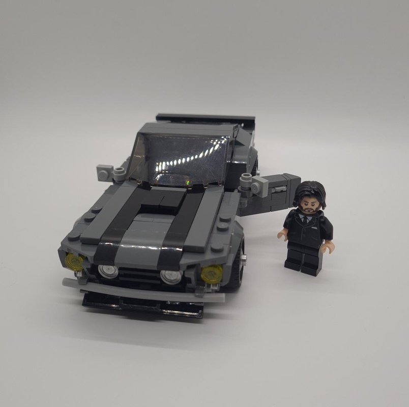 Lego Moc John Wick: Mustang Boss 429 By Moc_Lobster | Rebrickable - Build  With Lego