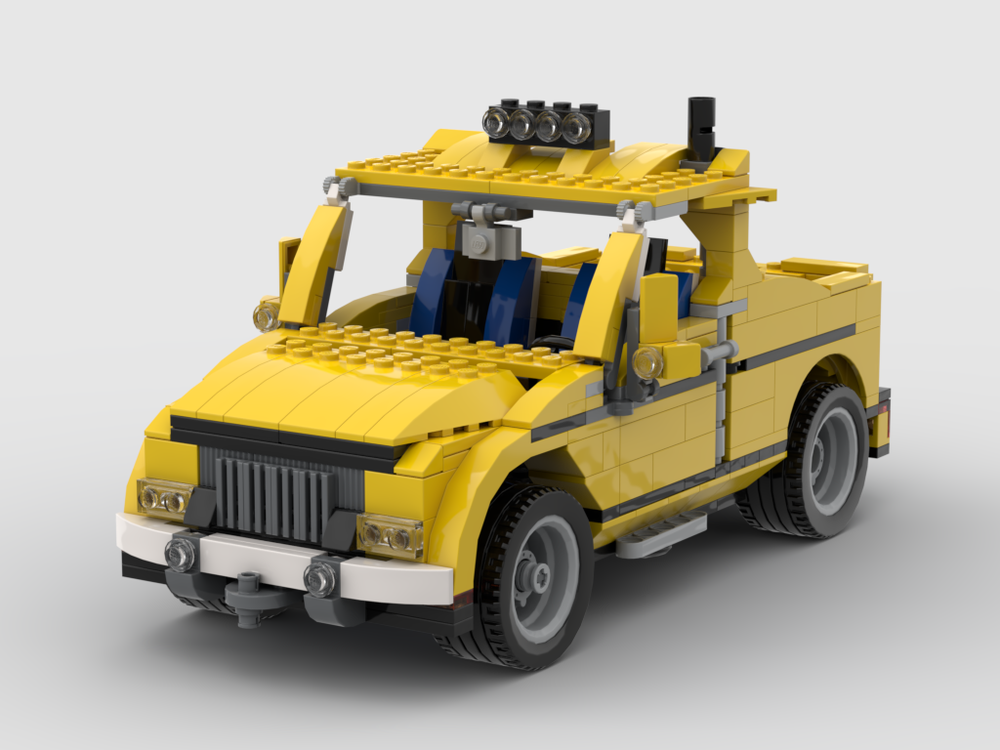 LEGO MOC Creator 5767 in 1 - Alternate - Jeep by denzed | Rebrickable - Build with
