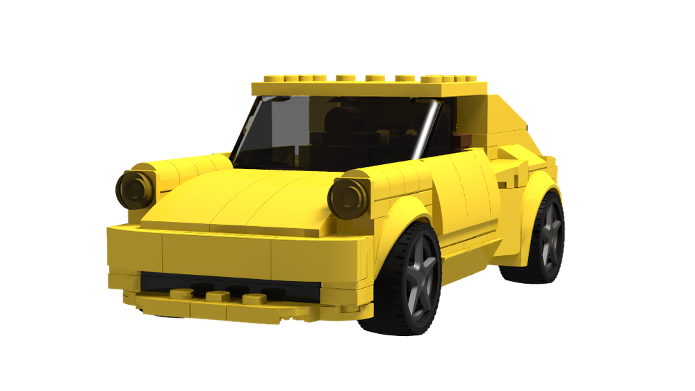 lego porsche moc