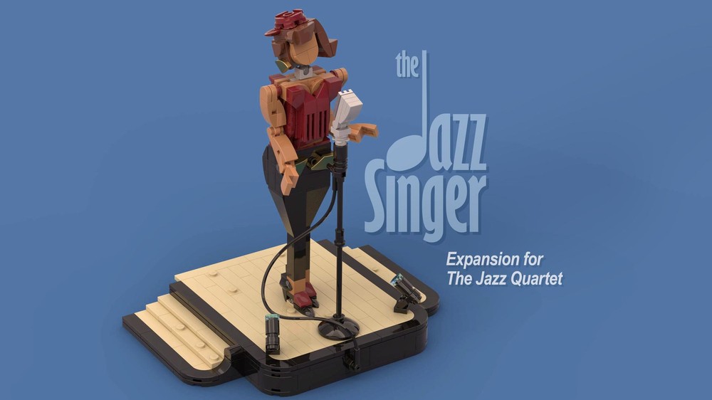 LEGO MOC-142799 Jazz Singer by Blockhead72 | Rebrickable - Build