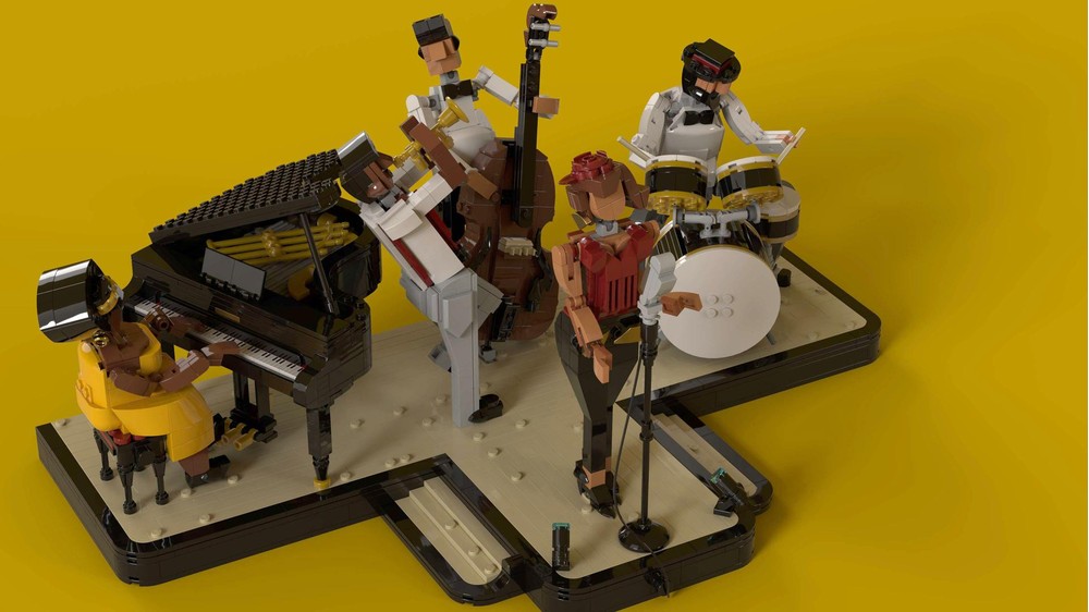 LEGO MOC Jazz Singer by Blockhead72 | Rebrickable - Build