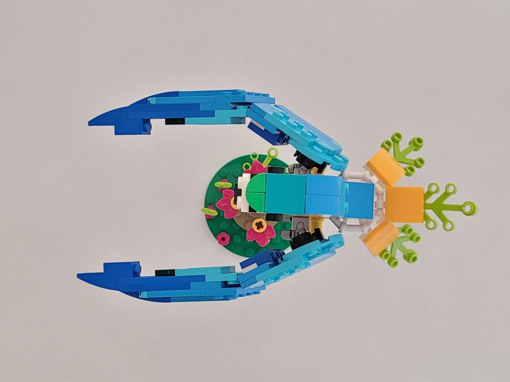 Lego Moc 31136 Balancing Parrot By Jemunoz0 Rebrickable Build With Lego 3236