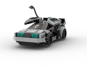 389PCS MOC-108607 DeLorean Time Machine MOC Building Block Bricks – mocpixel