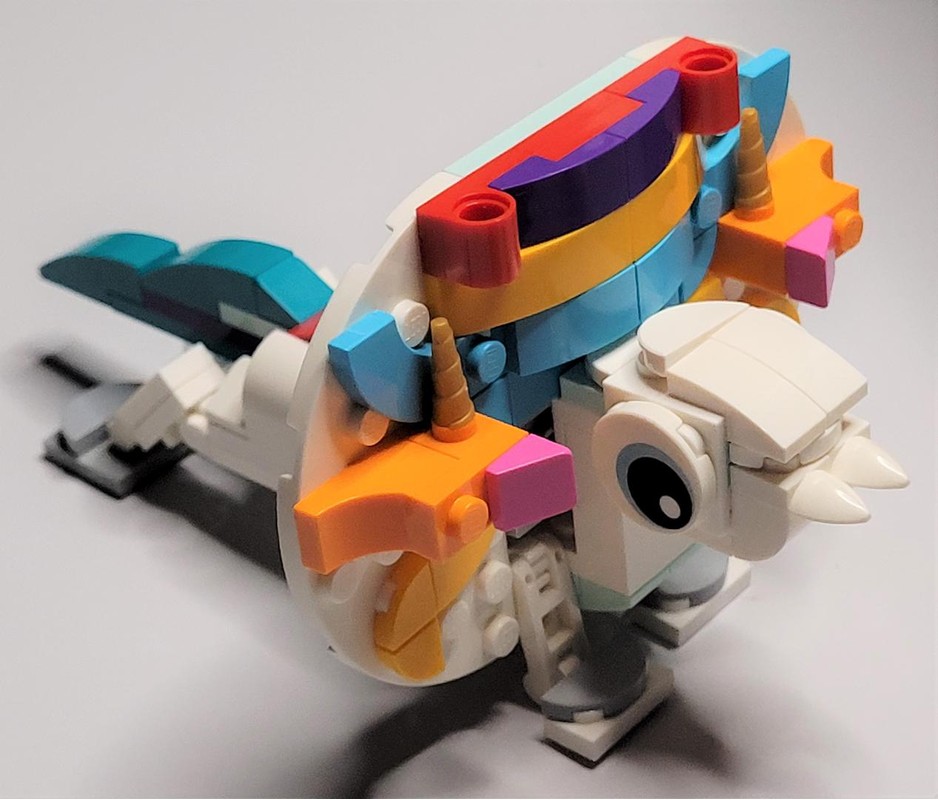 LEGO MOC 31140 Frill-necked Lizard by robmg | Rebrickable - Build with LEGO